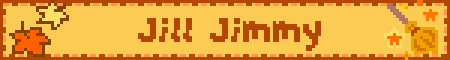 An animated badge for Jill Jimmy